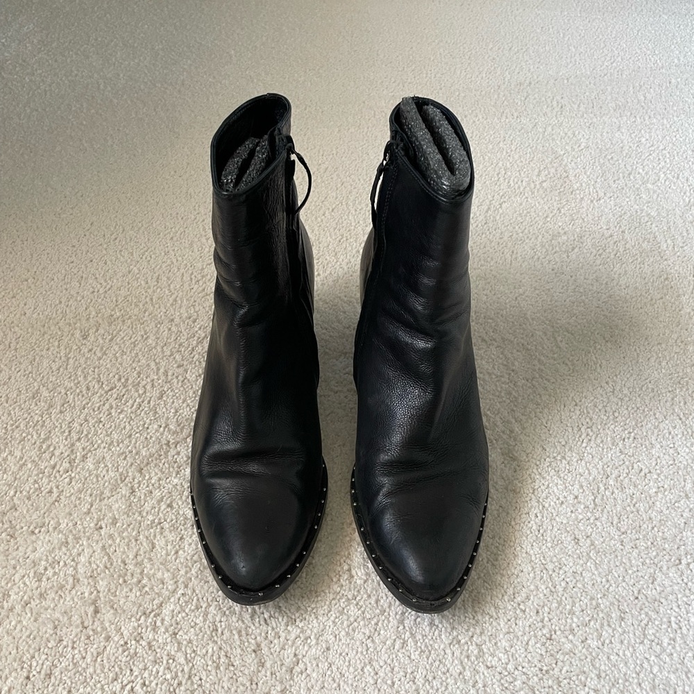 Freda Salvador Real Mid Heel Ankle Boot